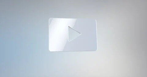 Video Play White 3d Icon Video stock 67207693