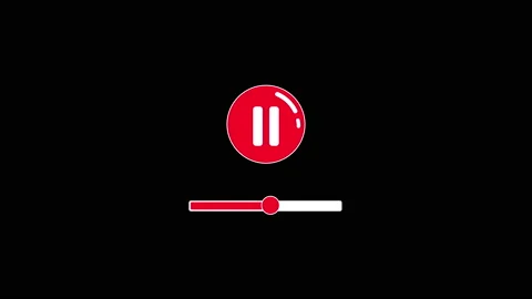 Video player icon 2 Stock Footage 169052055