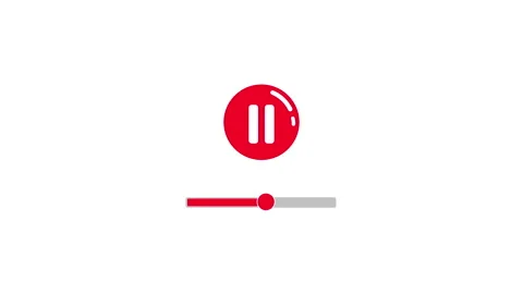 Video player icon 3 Stock Footage 169208114