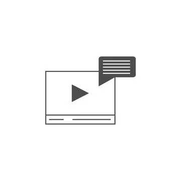Video player icon. Elements of web icon. Premium quality graphic design icon イラスト素材