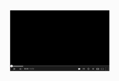Video player Stock Illustration
