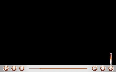 Video Player Interface Stock Illustration