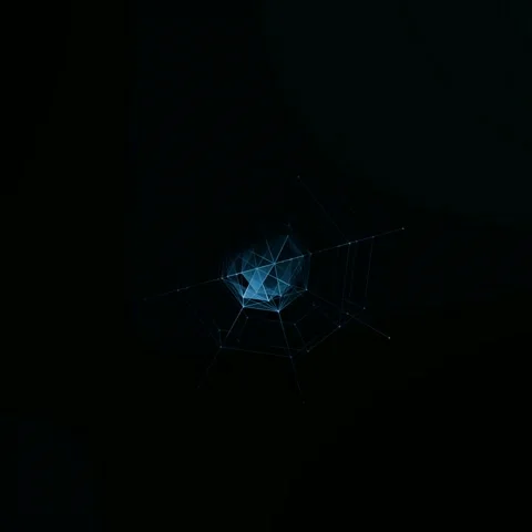 Video post - abstract motion of a sphere in the middle of the screen Stock Footage 161398344