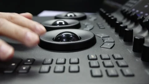 Video Post production editing or color grading workstation. 動画素材 314230796