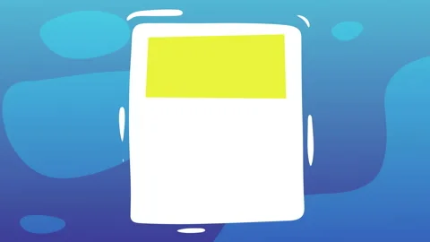 Video poster background with text balloon. Video stock 135526671