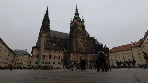 Video Prague Cathedral Stock Footage 94690136