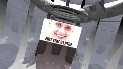 Video Presentation 07 After Effects stock