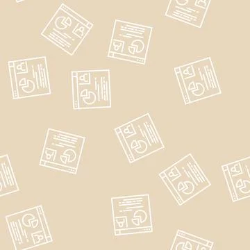 Video presentation color icon vector flat illustration イラスト素材