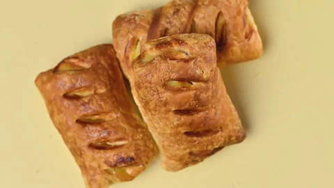 Video of puff pastry Stock Footage 320346265