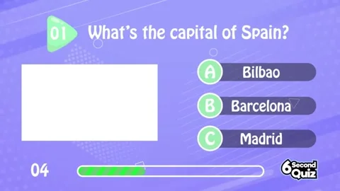 Video Quiz Template - After Effects 스톡 After Effects