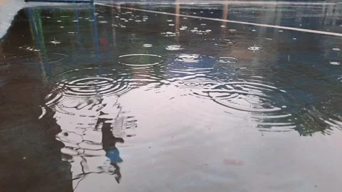 Video of raindrops Stock-Footage 296024947