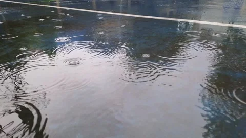 Video of raindrops Stock-Footage 296025207