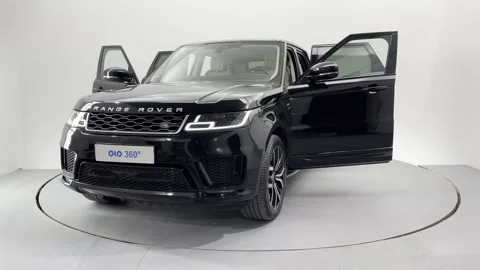 A video of a Range Rover Sport Stock Footage 244800335