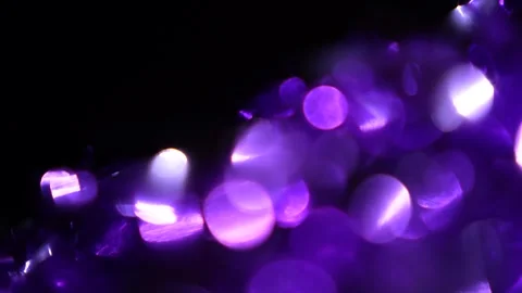 Video of rapid light leakage from bright blue on bokeh Stock Footage 315539684