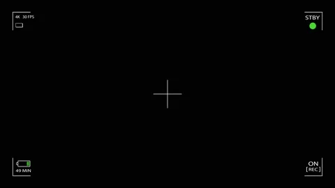 Video recording camera screen with 4K resolution Stock Footage 220337292
