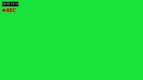 Video recording on green screen. 库存影片 49547073