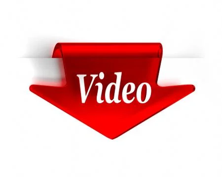 Video red Stock Illustration