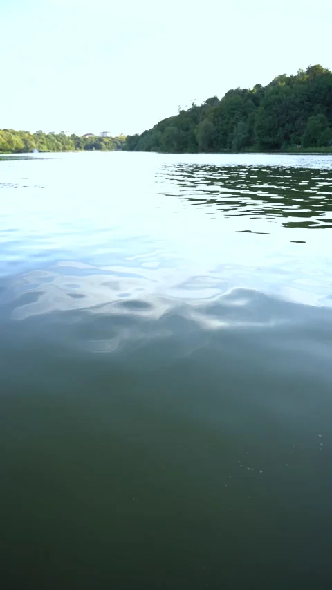 Video of river water flows Stock Footage 281768394