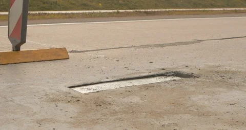 Video of road work in 4K resolution. Stock Footage 103408550