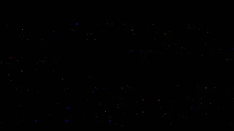 Video scratch on tape. Destruction of a digital signal. Stock Footage 139857394