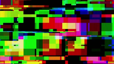 Video - screen damage glitch distortion background, abstract noise effect. Video stock 170847753