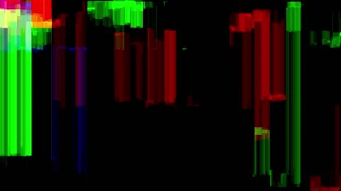 Video - screen vertical damage glitch distortion background, abstract noise Video stock 170847771