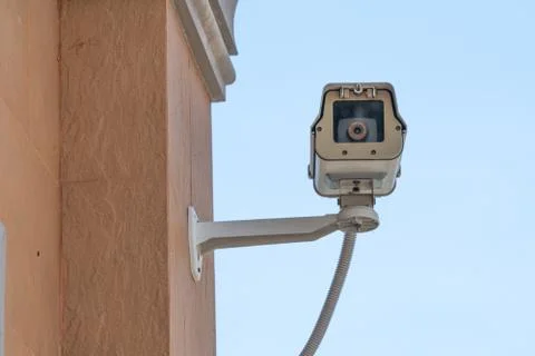 Video security camera or recording surveillance camera protection safety syst 写真素材