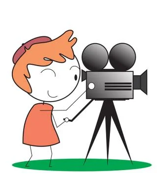 Video shoot Stock Illustration