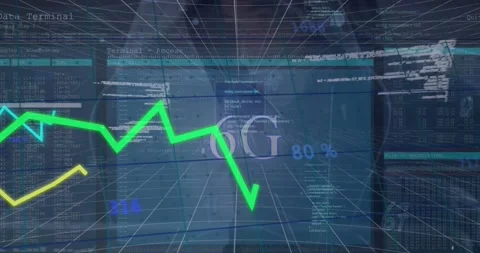 The video showcases data and network processing techniques. Video stock 327444728