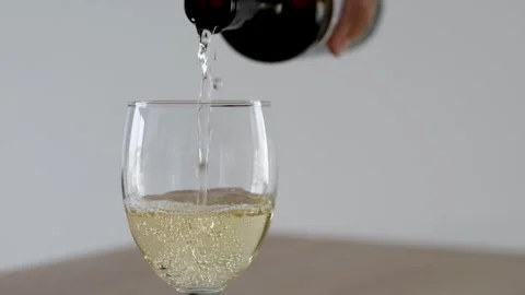 This video showcases the elegant art of beverage pouring Stock Footage 316949469