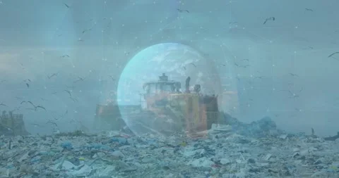 This video showcases the global interconnectedness of computers Stock Footage 329781526