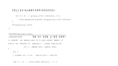Video showcasing the process of exporting group information to a user space Stock Footage 267458134