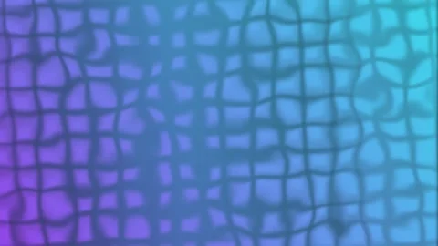 A video showcasing a vibrant grid pattern in shades of blue and purple Stock Footage 328960371