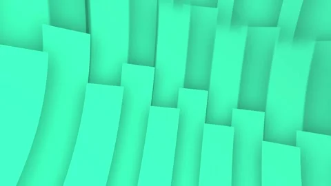 A video showcasing a vibrant teal 3D geometric pattern Stock Footage 328960372
