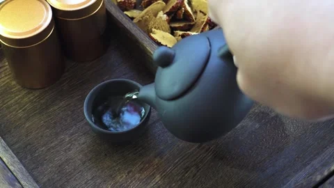 Video Showcasing Warmth of Winter Tea Stock Footage 319893254