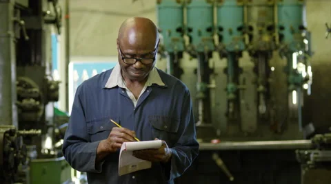 Video showing engineering being done in a very classical way. Stock Footage 63031348