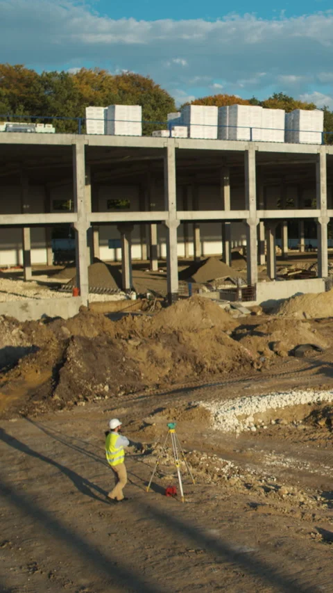 Video shows a building under construction, highlighting workers dedication Stock Footage 319614635