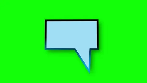 This video shows a collection of speech bubbles with different sizes, orien.. Stock Footage 340537975