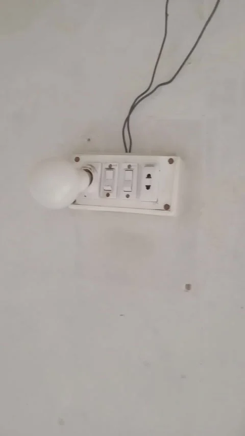 This video shows how an electric switch board Stock Footage 331899854