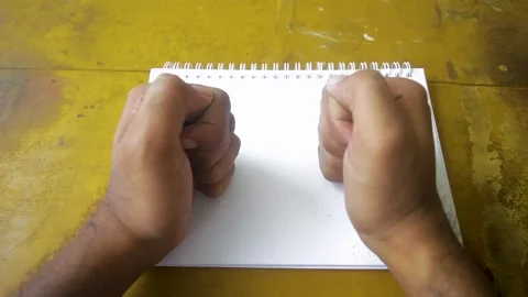 The video shows a man hands demonstrating the action of knocking on a surfa.. Stock Footage 332913689