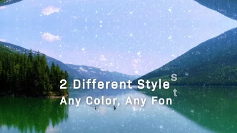 Video Shutter Titles Stock After Effects