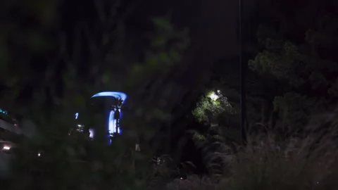 Video with slider MSG Sphere is light up in Las Vegas, Nevada. Stock Footage 249723883