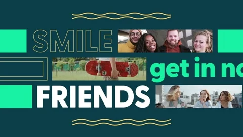 Video Slideshow  After Effects	Stock
