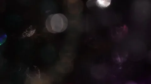 Video of small full-screen colored crystal bokeh balls Vídeos de archivo 317490999