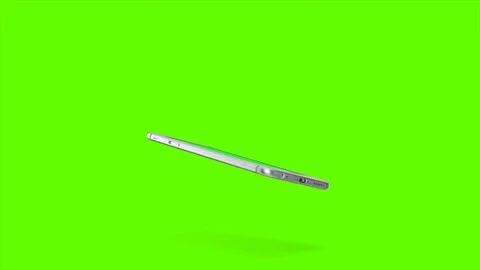 Video of Smartphone rotating, with green screen on background for chroma key. Stock Footage 70547352