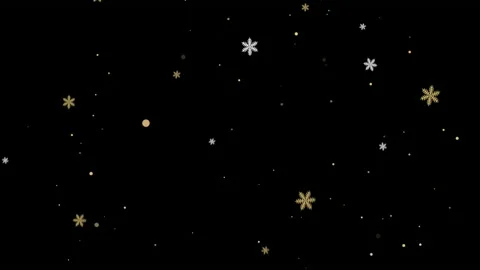 A video of snowflakes dancing. 7 seconds short ver. 動画素材 150491667