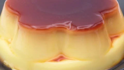 Video of soft pudding Stock Footage 336619639