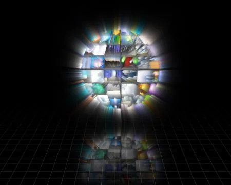 Video sphere Stock Photos