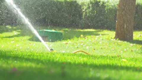 Video of sprinkler in 4k Stock Footage 77248871
