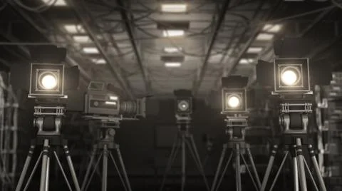 Video Studio Stock Illustration